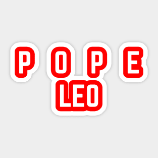 Pope-Leo-XIV Sticker